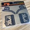 Fox Decal Kit GOLD