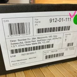 Marzocchi BOMBER DJ Rot 100mm / 26" Dirt Federgabel -Bremse Verkaufsgeschäft 5563313 large