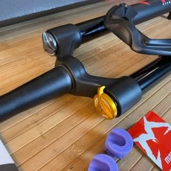 Marzocchi BOMBER DJ Schwarz 100mm / 26" Dirt Federgabel -Bremse Verkaufsgeschäft 5563316 large