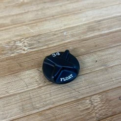 Fox 34 Air Cap Schwarz Topcap Black Ano