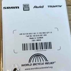 SRAM Schrauben Bremsscheibe Rainbow TITAN 12 Stk. -Bremse Verkaufsgeschäft IMG 0099 scaled