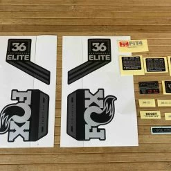 Fox Decal Kit Gray 36 2021 P-SE