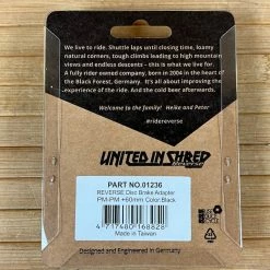 REVERSE Bremsscheibenadapter PM-PM (+60mm) (Schwarz) 5 REVERSE Bremsscheibenadapter PM-PM (+60mm) (Schwarz) -Bremse Verkaufsgeschäft IMG 1234