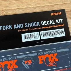 Fox Decal Kit Orange Heritage 2019 Fork And Shock -Bremse Verkaufsgeschäft IMG 1596