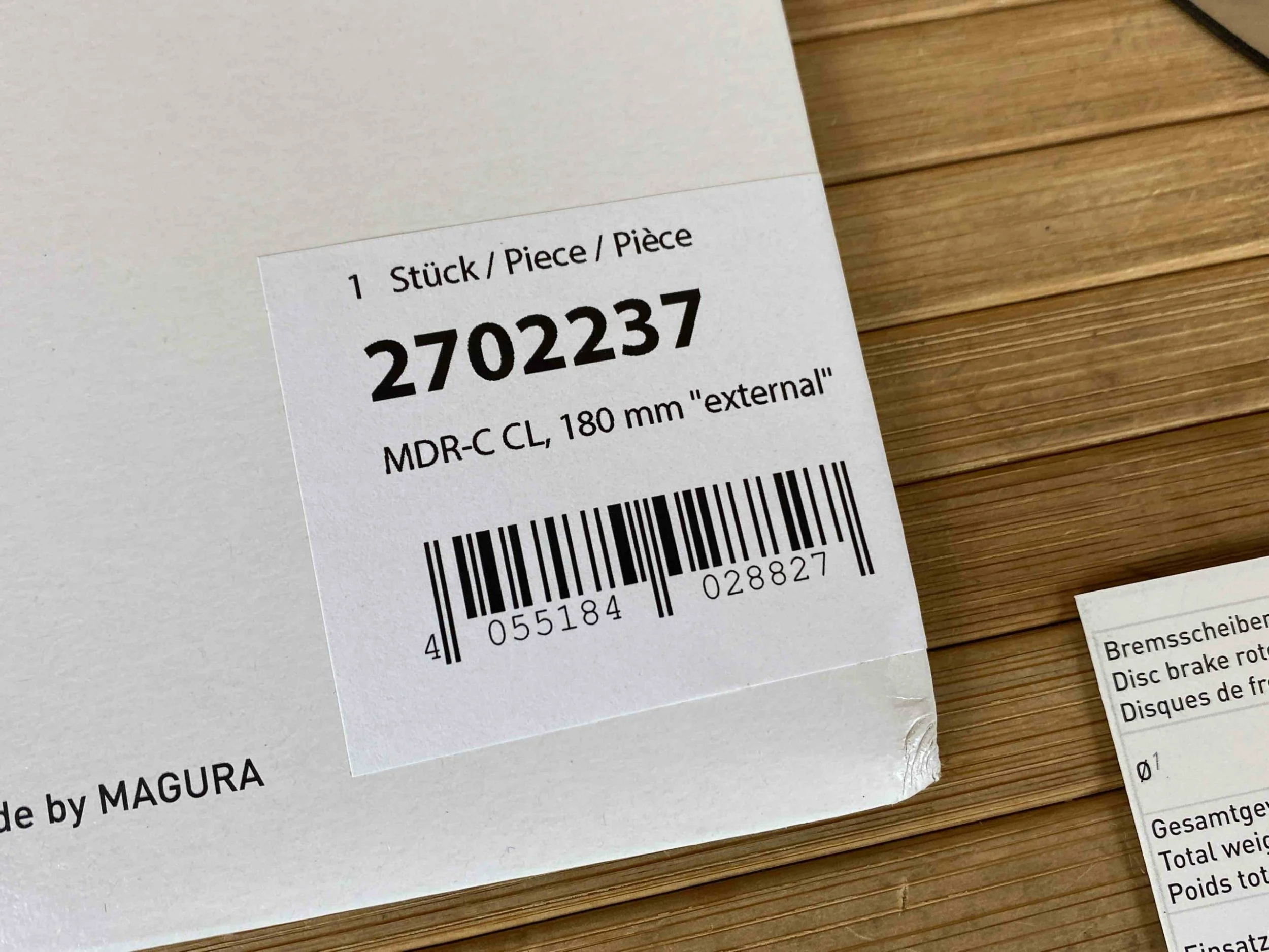 Magura MDR-C CL 180mm Centerlock Disc / Bremsscheibe Steckachse 5 Magura MDR-C CL 180mm Centerlock Disc / Bremsscheibe Steckachse – Bild 5