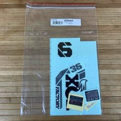Fox Decal Kit 36 2021 F-S Black Logo / Shiny Orange -Bremse Verkaufsgeschäft IMG 2377 scaled