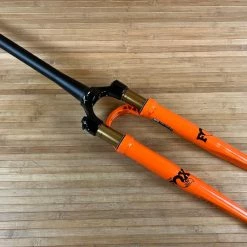 FOX 32 TC 2022 Kashima 40mm Gravel Federgabel Shiny Orange -Bremse Verkaufsgeschäft IMG 4310