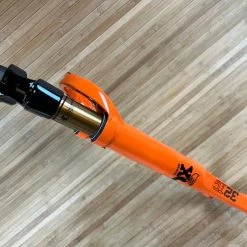 FOX 32 TC 2022 Kashima 40mm Gravel Federgabel Shiny Orange -Bremse Verkaufsgeschäft IMG 4322