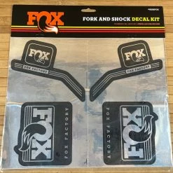 Fox Decal Kit Chrom Heritage Fork And Shock
