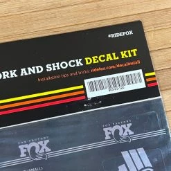 Fox Decal Kit Chrom Heritage Fork And Shock -Bremse Verkaufsgeschäft IMG 5025 1d06bfee aa57 4d82 9966 493e9b90b3d1