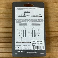 TRP Bremsschuhe / Bremsbeläge Inplace Alu Schwarz 2 Paar Für Felgenbremsen -Bremse Verkaufsgeschäft IMG 5574