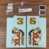 Fox Decal Kit 36 2021 Rootbeer Root Beer F-S