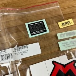 Marzocchi Z1 Air / Coil Decal Kit Dekorbogen Matte Black -Bremse Verkaufsgeschäft IMG 5601