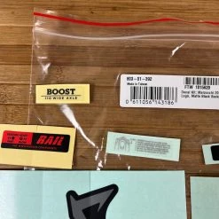 Marzocchi 2020 Z2 Decal Kit Dekorbogen Grey / White -Bremse Verkaufsgeschäft IMG 5608