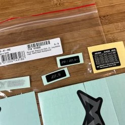 Marzocchi 2020 Z2 Decal Kit Dekorbogen Grey / White -Bremse Verkaufsgeschäft IMG 5609