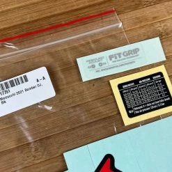 Marzocchi 2021 Bomber DJ Decal Kit Dekorbogen Matte Black -Bremse Verkaufsgeschäft IMG 5617