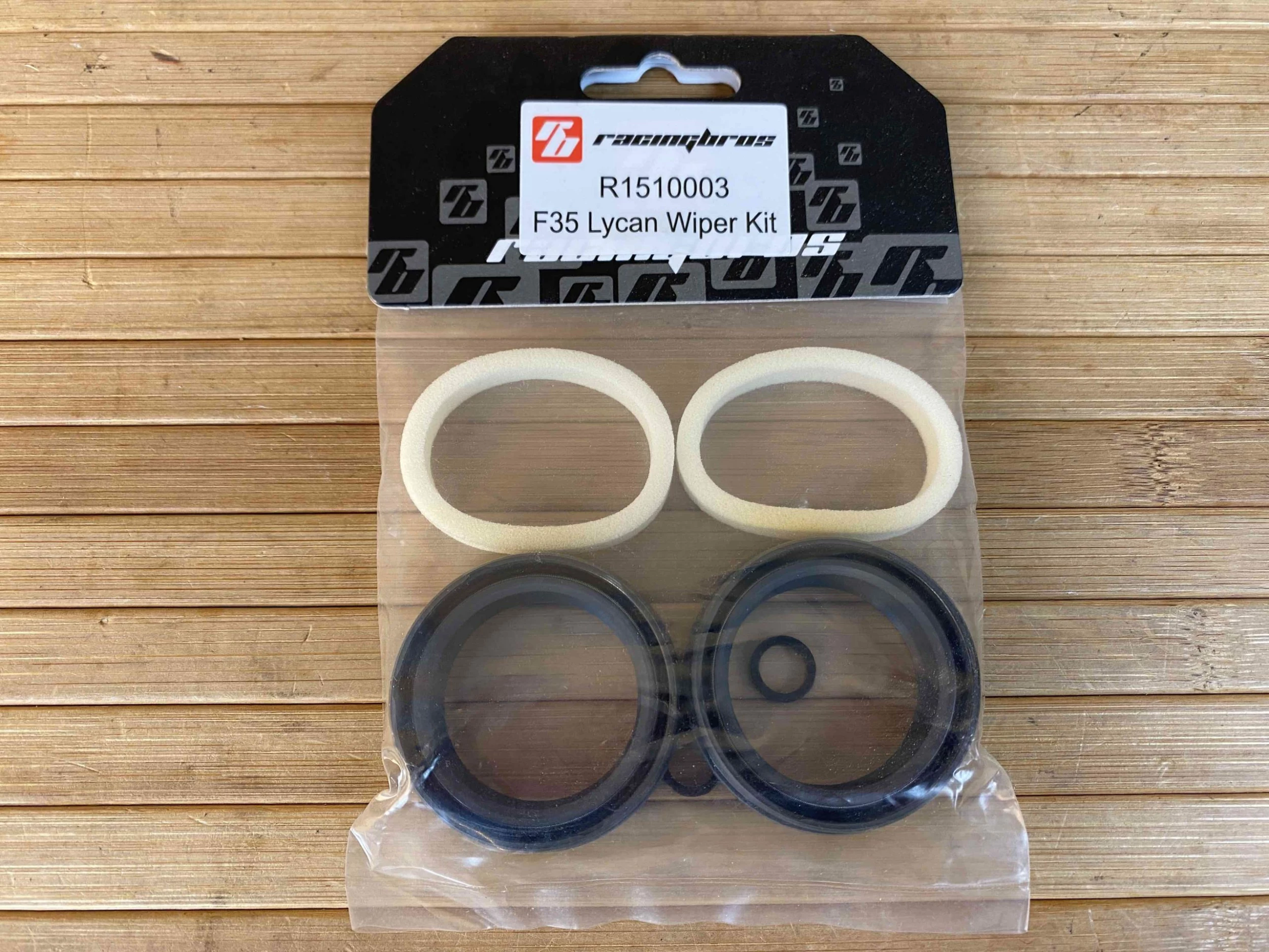 Racingbros Low Friction Abstreiferset / Dichtungen 35mm 2 Racingbros Low Friction Abstreiferset / Dichtungen 35mm – Bild 2