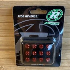 Reverse Bremsscheiben-Schraubenset - 12 Stk. M5x10mm Red