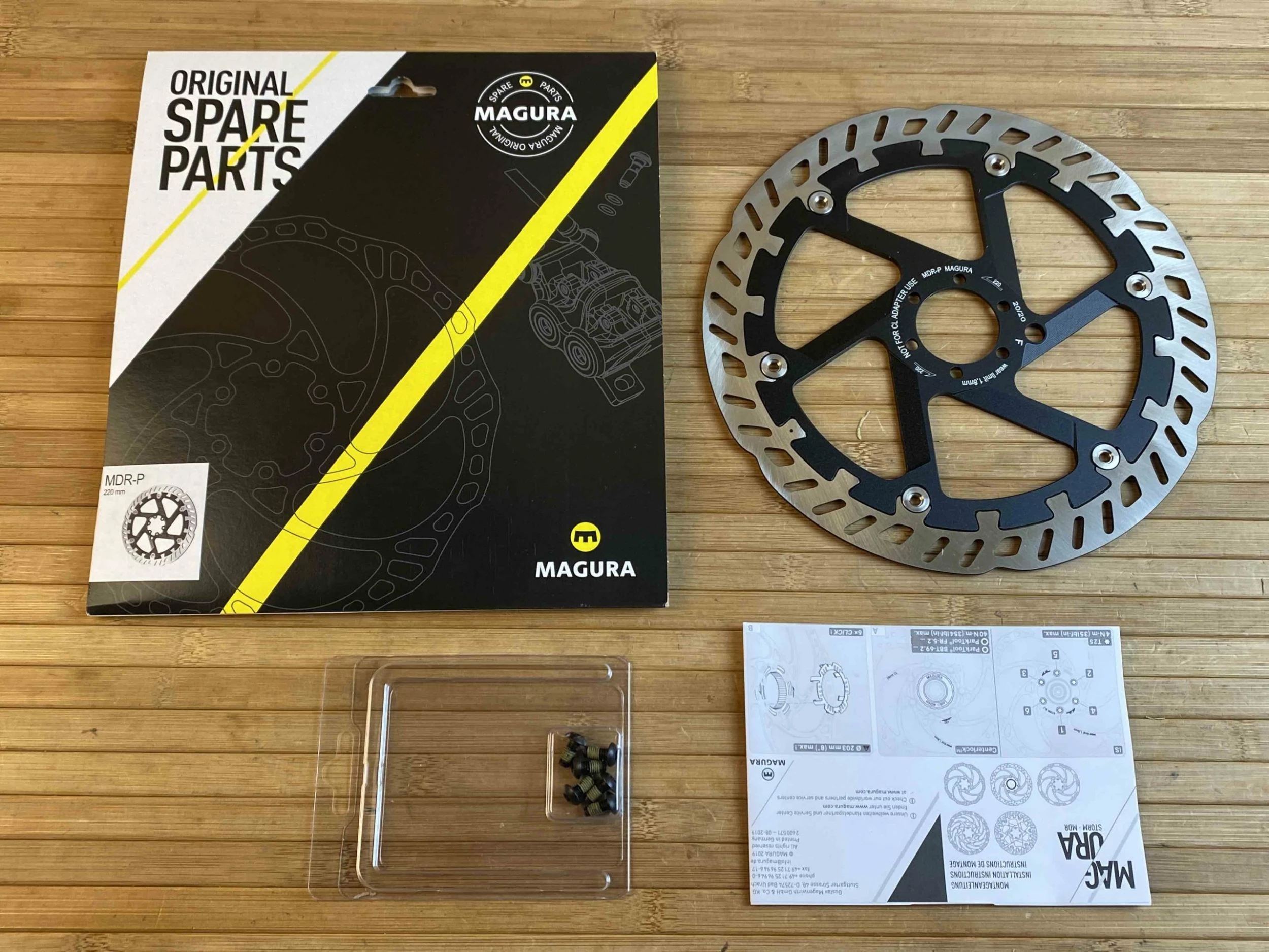 Magura MDR-P 220mm Disc / Bremsscheibe 1 Magura MDR-P 220mm Disc / Bremsscheibe