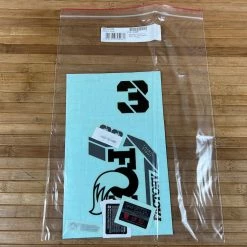 Fox Decal Kit 38 2021 F-S Black Logo / Shiny Orange -Bremse Verkaufsgeschäft IMG 6976