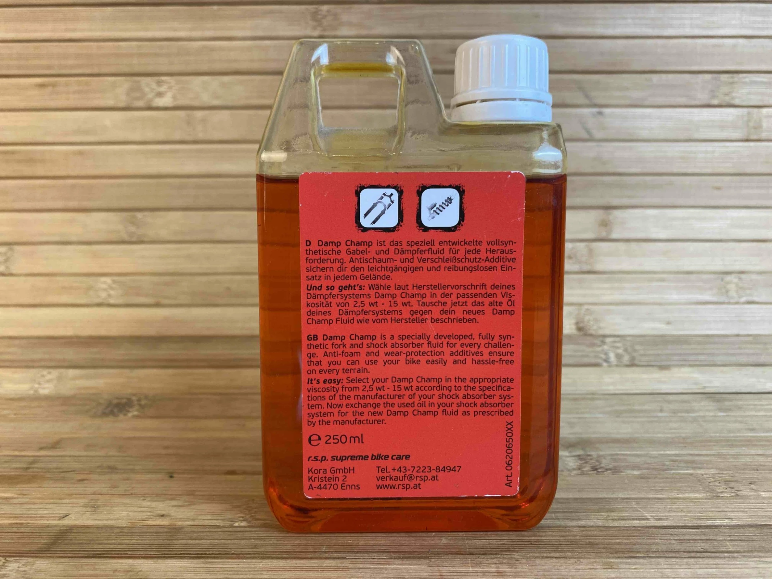 RSP Gabelöl / Dämpferöl Damp Champ 2,5WT 2 RSP Gabelöl / Dämpferöl Damp Champ 2,5WT – Bild 2