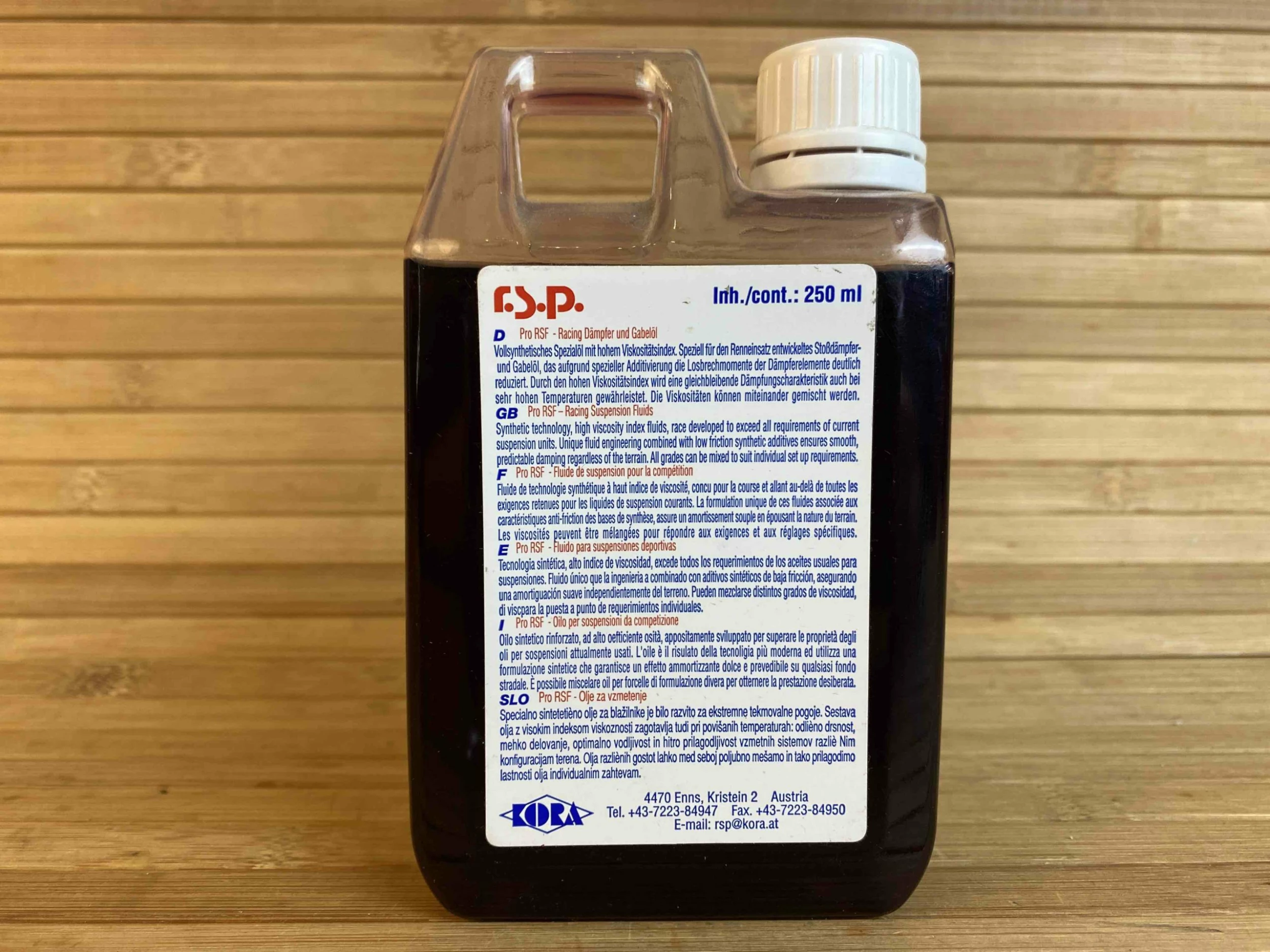 RSP Gabelöl / Dämpferöl Damp Champ 7,5WT 2 RSP Gabelöl / Dämpferöl Damp Champ 7,5WT – Bild 2