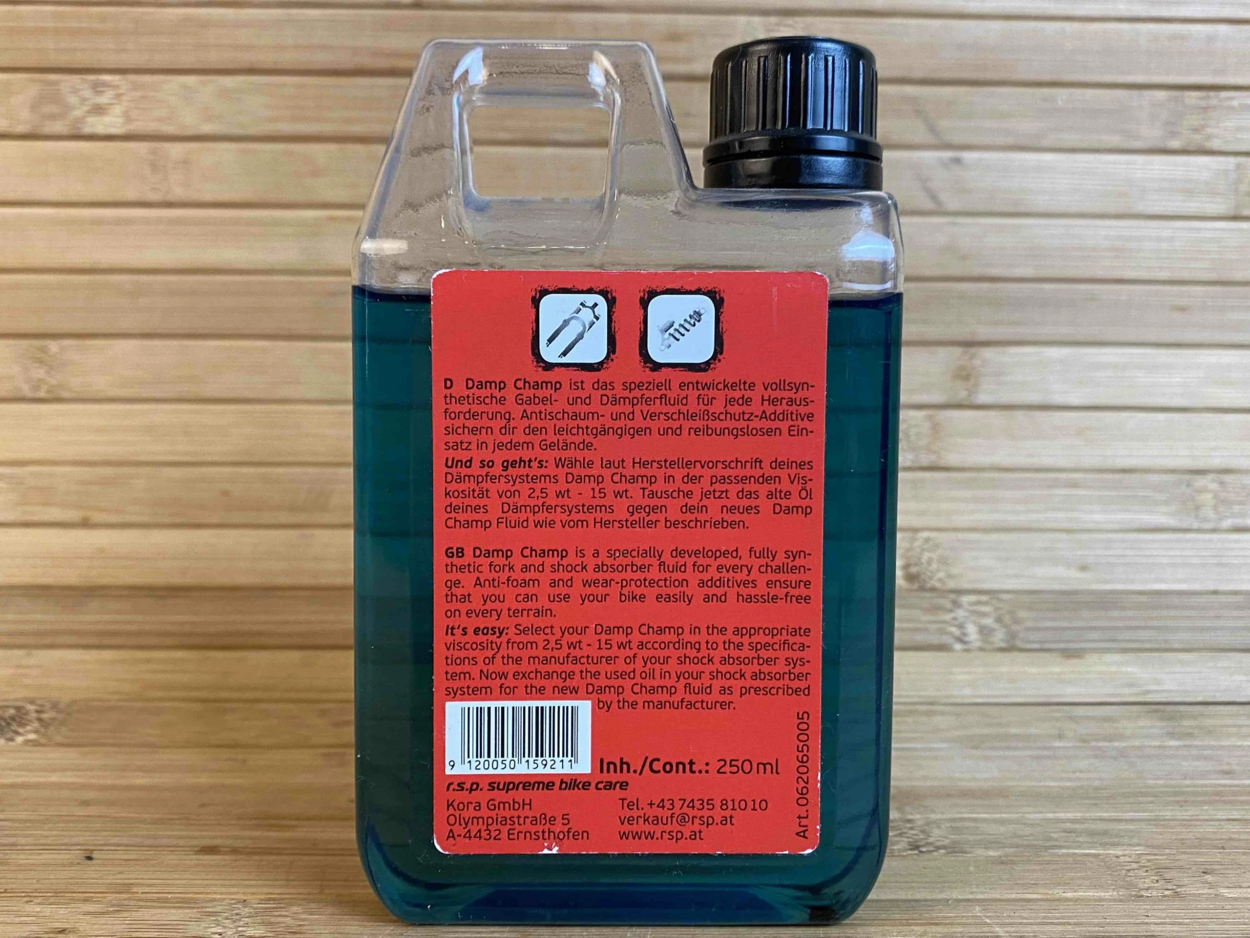 RSP Gabelöl / Dämpferöl Damp Champ 5WT 2 RSP Gabelöl / Dämpferöl Damp Champ 5WT – Bild 2