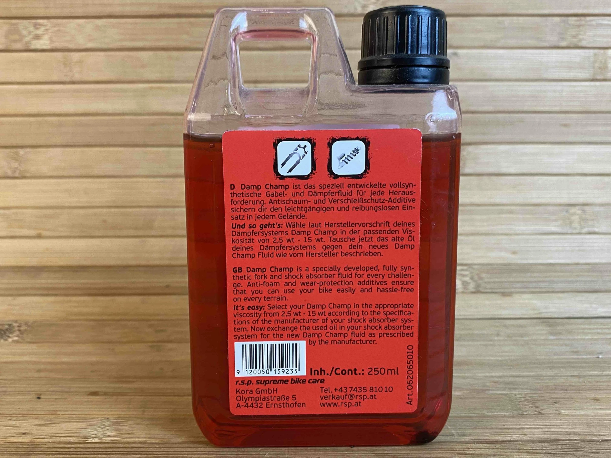 RSP Gabelöl / Dämpferöl Damp Champ 10WT 2 RSP Gabelöl / Dämpferöl Damp Champ 10WT – Bild 2