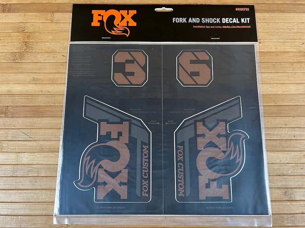 FOX Decal Kit Dekorbogen 2021 Custom Root Beer 1 FOX Decal Kit Dekorbogen 2021 Custom Root Beer