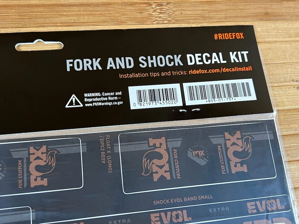 FOX Decal Kit Dekorbogen 2021 Custom Root Beer 3 FOX Decal Kit Dekorbogen 2021 Custom Root Beer – Bild 3