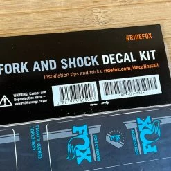 FOX Decal Kit Dekorbogen 2021 Custom Turquoise -Bremse Verkaufsgeschäft IMG 7738 806d6b8b 8c49 4e44 99e8 c91db694a666