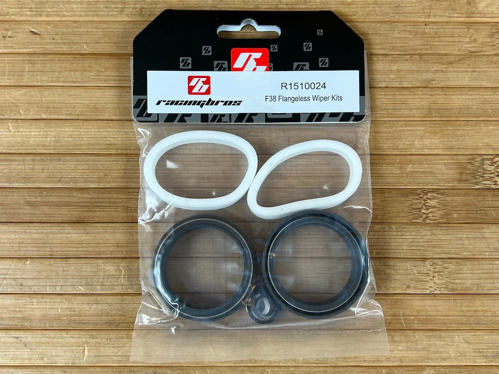 Racingbros Low Friction Abstreiferset / Dichtungen 38mm 2 Racingbros Low Friction Abstreiferset / Dichtungen 38mm – Bild 2