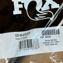 FOX Kabolt Achse Boost 110x15mm Black Axle -Bremse Verkaufsgeschäft IMG 9090