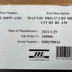 Manitou Mattoc PRO 27,5" / 160mm Federgabel -Bremse Verkaufsgeschäft IMG 9498